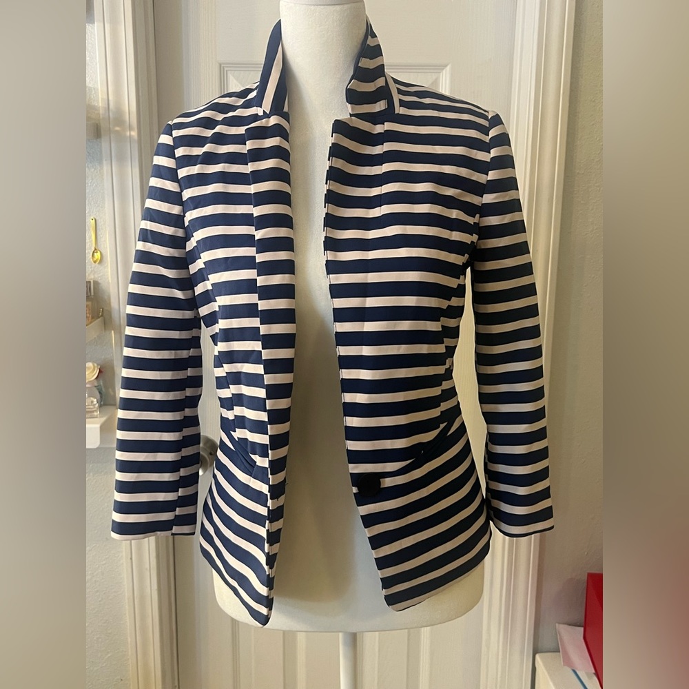Blue Bershka Blazer